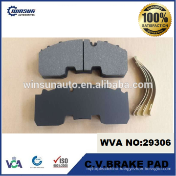 WVA 29268 29306 BPW ECO PLUS axles disk brake pad